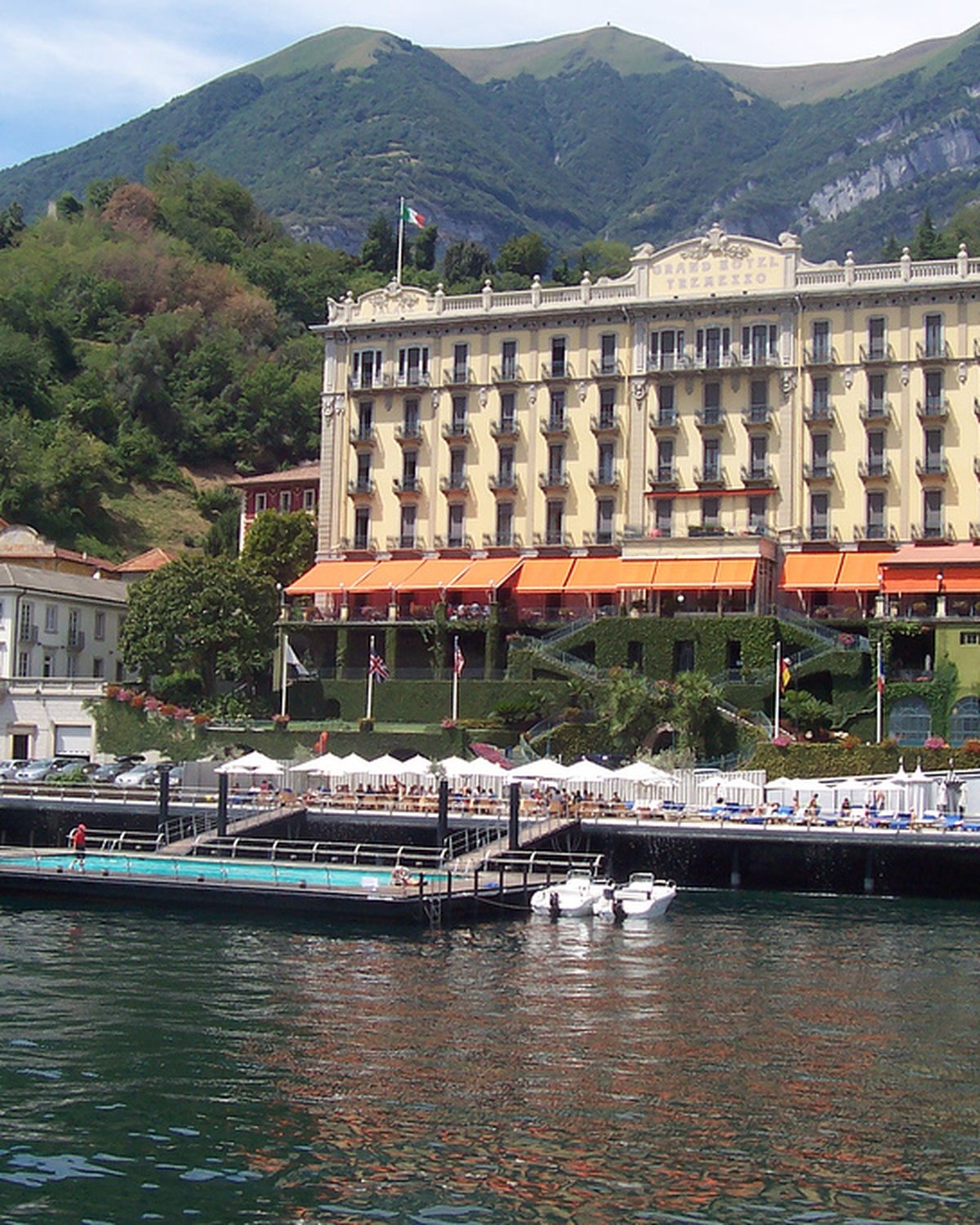 Grand Hotel Tremezzo on the shore of Lake Como
